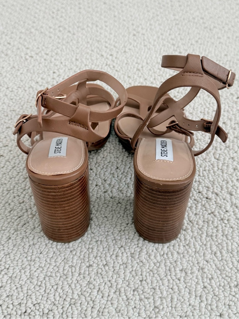 Steve Madden Daelene Ankle Strap Sandals - Picture 9 of 13